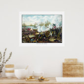 Poster Bataille de la Nouvelle-Orléans (Cuisine)