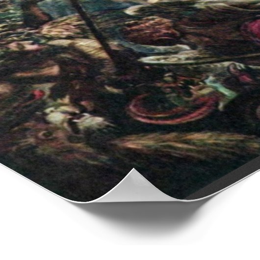 Poster Bataille De L'Archange Michael Avec Satan Par Tint (Coin)