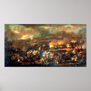 Poster Bataille de Leipzig