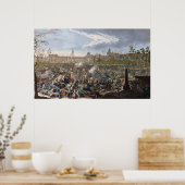 Poster Bataille de Leipzig, le 19 octobre 1813 (Cuisine)