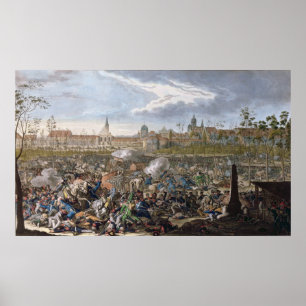 Poster Bataille de Leipzig, le 19 octobre 1813
