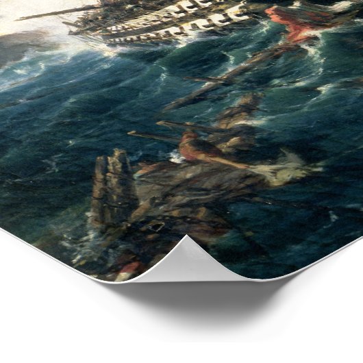 Poster Bataille de Lissa (Coin)