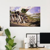Poster Bataille de Long Island par Domenick D'Andrea (Bureau à domicile)