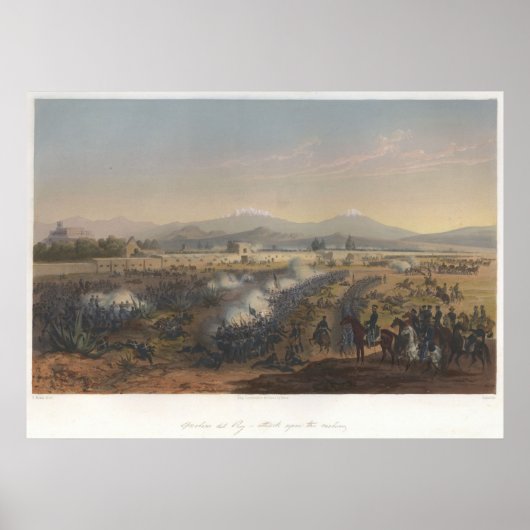 Poster Bataille de Molino del Rey (Devant)