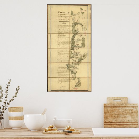 Poster Bataille de Monmouth (Cuisine)