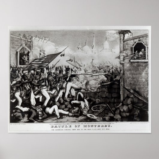 Poster Bataille de Monterey (Devant)