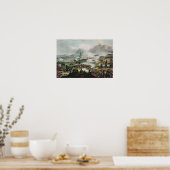 Poster Bataille de Nivelle, gravée par Thomas (Cuisine)