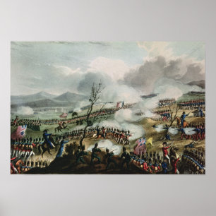 Poster Bataille de Nivelle, gravée par Thomas