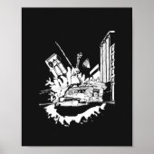 Poster Bataille de Noir Bus (Devant)