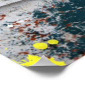 Poster Bataille de Peinture (Coin)