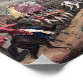 Poster Bataille de Pombal, gravée par Thomas Sutherland (Coin)