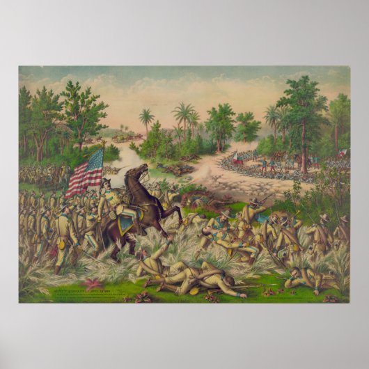 Poster Bataille de Qingua (Devant)