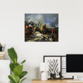 Poster Bataille de Rivoli, 1844 (Bureau à domicile)