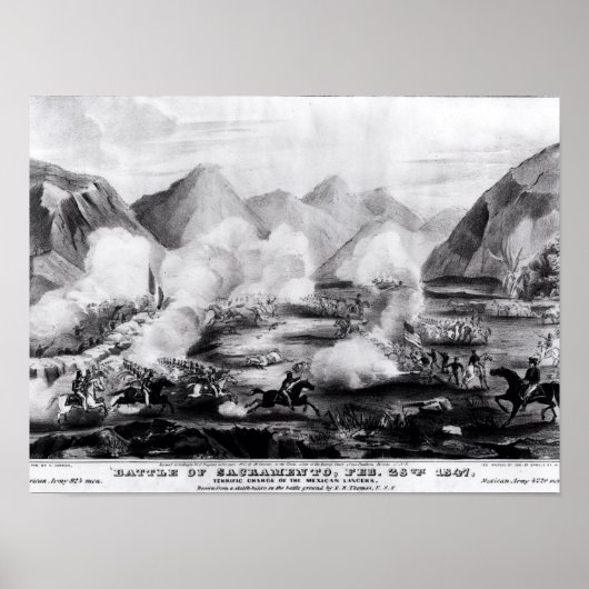 Poster Bataille de Sacramento (Devant)