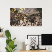 Poster Bataille de San Romano, c.1438-40 (Bureau à domicile)