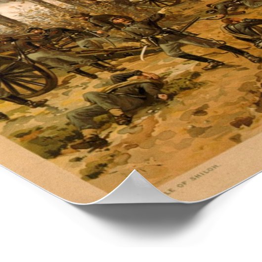 Poster Bataille de Shiloh (Coin)