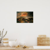 Poster Bataille de Smolensk, 17 août 1812, 1839 (Cuisine)