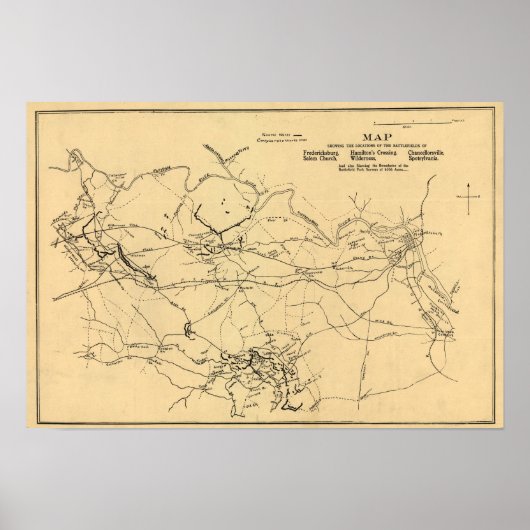 Poster Bataille de Spotsylvania Court House (Devant)