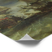Poster Bataille de Texel, le 29 juin 1694 (Coin)