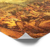 Poster Bataille de Trafalgar par Joseph Mallord Turner (Coin)