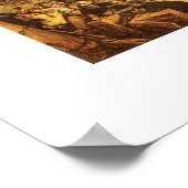 Poster Bataille De Trafalgar Par Joseph William Turner (Coin)