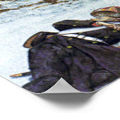 Poster Bataille de Trenton par Charles McBarron (Coin)