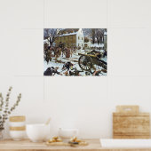 Poster Bataille de Trenton par Charles McBarron (Cuisine)