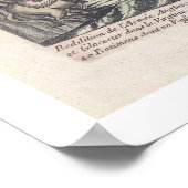 Poster Bataille de Yorktown Imprimer 1781 (Coin)