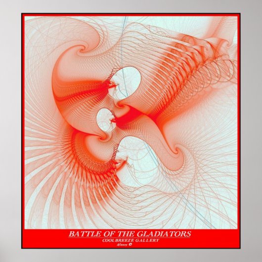 POSTER BATAILLE DES GLADIATEURS (Devant)