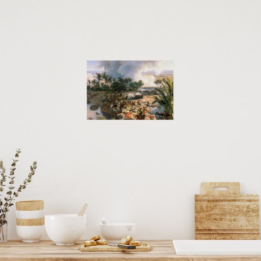 Poster Bataille des Pyramides (Cuisine)