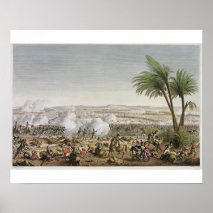 Poster Bataille d'Heliopolis, 29 Ventose, Année 8 (20 M