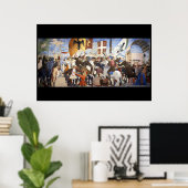 Poster BATAILLE D'HÉRACLIUS par Piero Della Francesca (Bureau à domicile)
