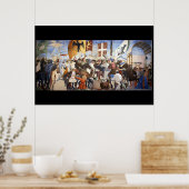 Poster BATAILLE D'HÉRACLIUS par Piero Della Francesca (Cuisine)