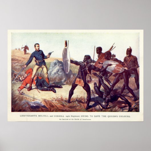 Poster Bataille d'Isandlwana (Devant)