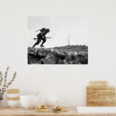 Poster Bataille D'Okinawa Peinture (Cuisine)