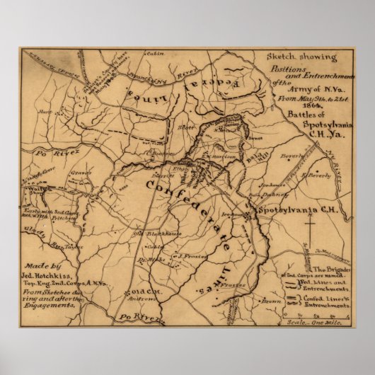 Poster Bataille du désert - Guerre civile Panoramique (Devant)