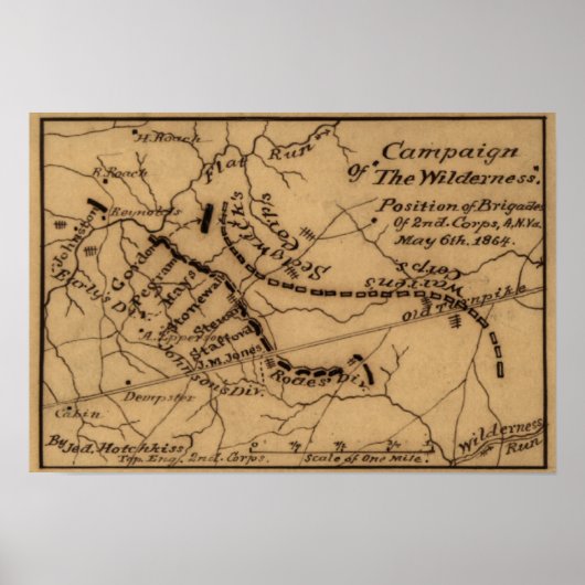 Poster Bataille du désert - Guerre civile Panoramique (Devant)