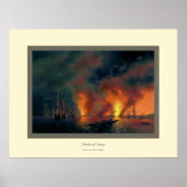 Poster Bataille du Sinop~ Ivan Aivazovsky (Devant)