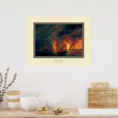 Poster Bataille du Sinop~ Ivan Aivazovsky (Cuisine)
