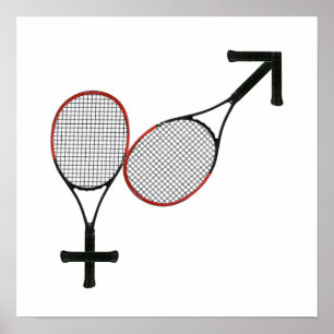 Poster Bataille du tennis de sexes