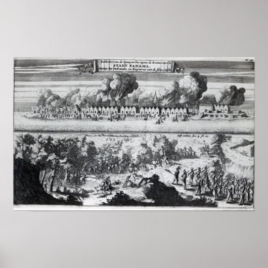 Poster Bataille entre les Buccaneers (Devant)