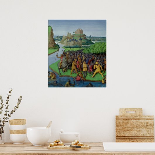 Poster Bataille entre les Maccabées et les Bacchides (Cuisine)