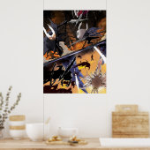 Poster bataille finale du chevalier creux - (Cuisine)