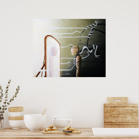 Poster Bataille invisible (Cuisine)