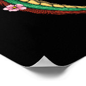 Poster Bataille japonaise de Tigre Dragon (Coin)