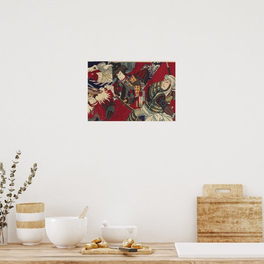 POSTER BATAILLE KAWANAKAJIMA (Cuisine)