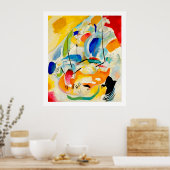 Poster Bataille maritime de Kandinsky 1913 (Cuisine)