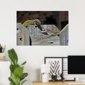 Poster Bataille Mini Dragon (Bureau à domicile)