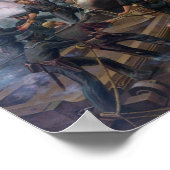 Poster Bataille Navale De Guerre Civile - Kearsarge Et Al (Coin)