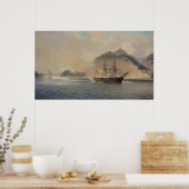 Poster Bataille navale du détroit de Shimonoseki (Cuisine)